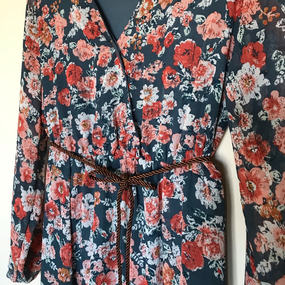 FLORAL SUMMER DRESS! XL